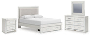 Zuraleus - Storage Bedroom Set – 5 Piece Bedroom Sets by Signature Design by Ashley® at Furniture Wholesale Plus , Nashville furniture store