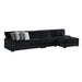 Nightfall - Sectional Set With 1 Pillow – Stationary Sectionals by Elements International at Furniture Wholesale Plus , Nashville furniture store