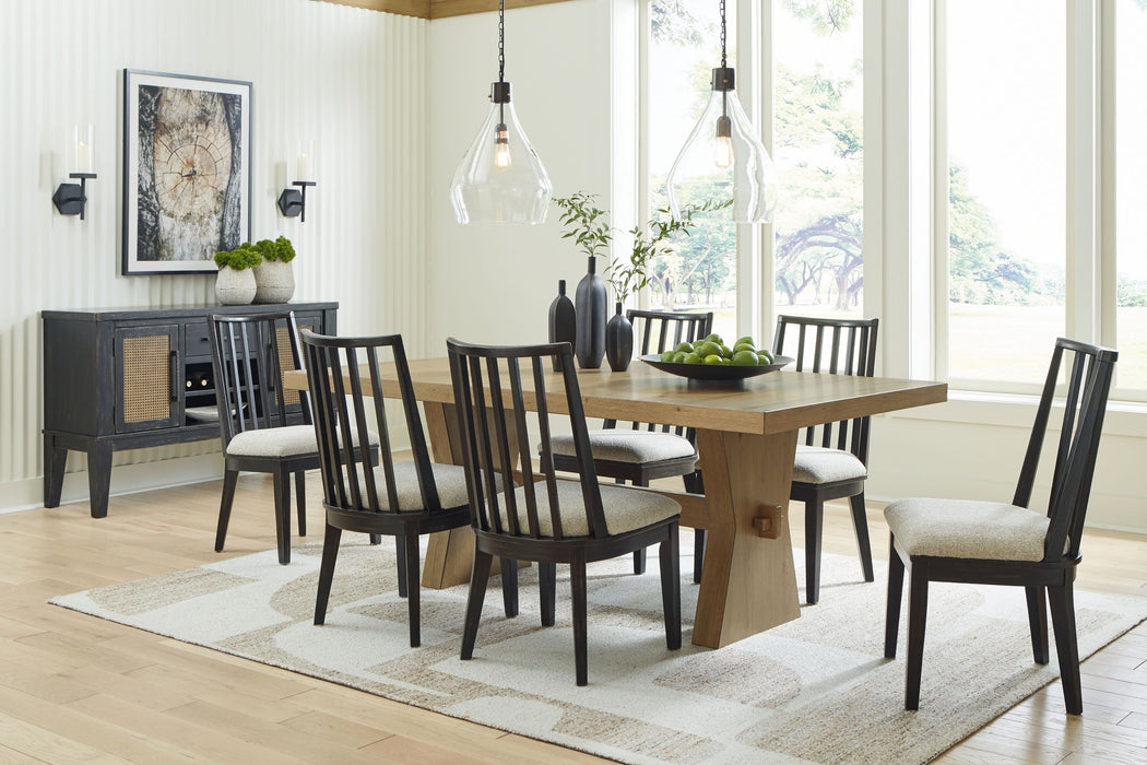 Galliden - Rectangular Dining Room Set – 8 + Piece Dining Room Sets by Signature Design by Ashley® at Furniture Wholesale Plus , Nashville furniture store