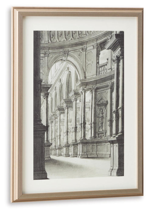Jebkins - Wall Art - Black / Walnut – Framed Prints by Signature Design by Ashley® at Furniture Wholesale Plus , Nashville furniture store