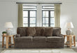 Aylesworth - Sofa - Chocolate – Stationary Sofas by Benchcraft® at Furniture Wholesale Plus , Nashville furniture store