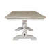Whitney - Trestle Table - Antique Linen / Weathered Gray – Dining Tables by Liberty Furniture at Furniture Wholesale Plus , Nashville furniture store