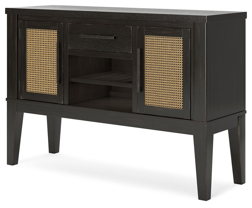 Galliden - Dining Room Server - Black – Servers by Signature Design by Ashley® at Furniture Wholesale Plus , Nashville furniture store
