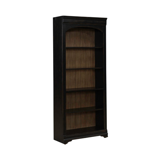 Meritage - Bunching Bookcase - Aged Charcoal – Standard Bookcases by Liberty Furniture at Furniture Wholesale Plus , Nashville furniture store