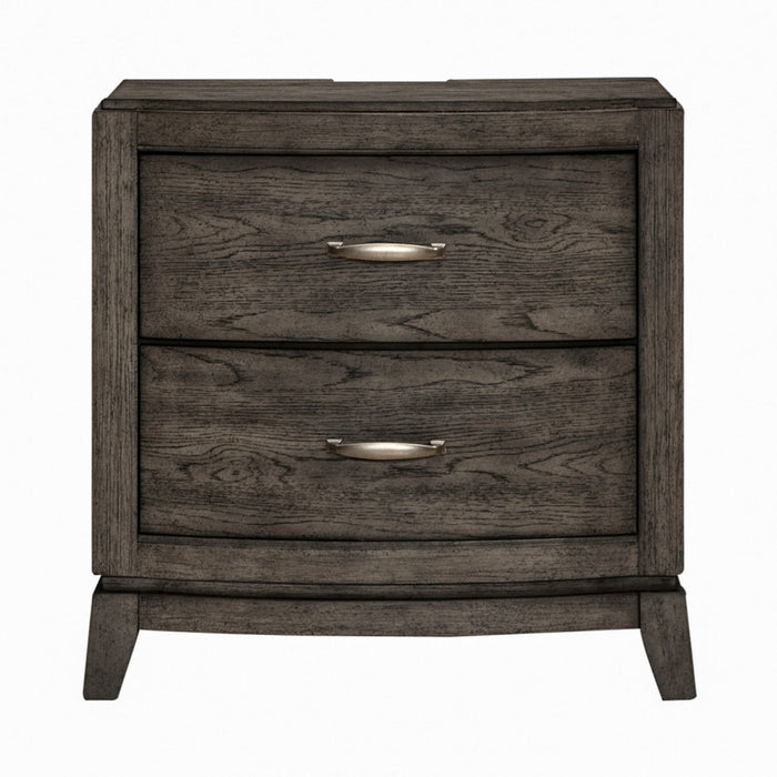 Avalon - Nightstand With Charging Station – Nightstands w/ Charging Stations by Liberty Furniture at Furniture Wholesale Plus , Nashville furniture store