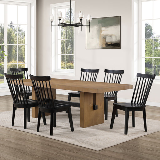 Aubrey - Dining Room Set With Vaughn Chairs – 8 + Piece Dining Room Sets by Steve Silver Furniture at Furniture Wholesale Plus , Nashville furniture store