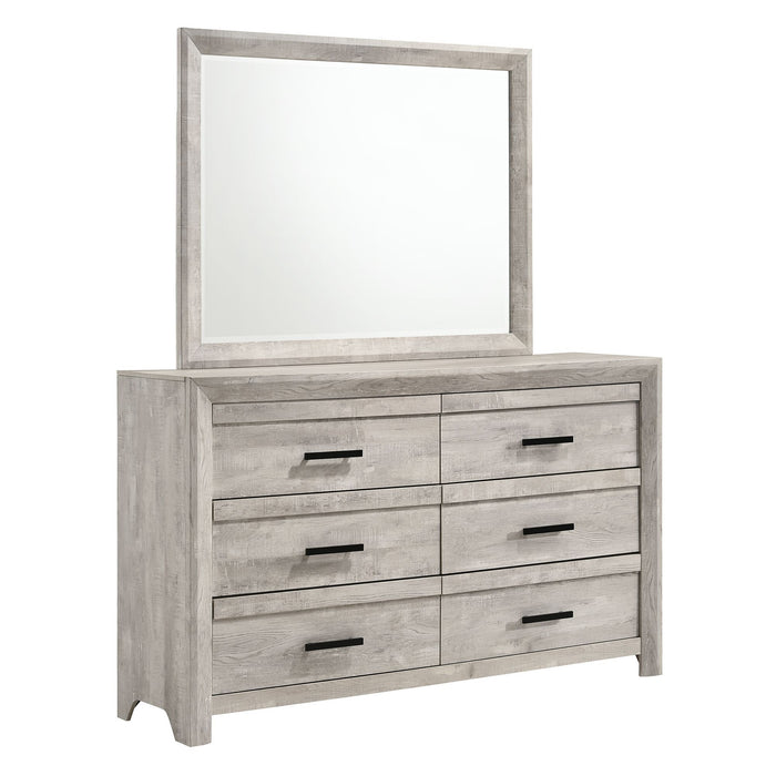 Eleanor - Dresser & Mirror Set – Dresser & Mirror by Elements International at Furniture Wholesale Plus , Nashville furniture store