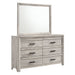 Eleanor - Dresser & Mirror Set – Dresser & Mirror by Elements International at Furniture Wholesale Plus , Nashville furniture store