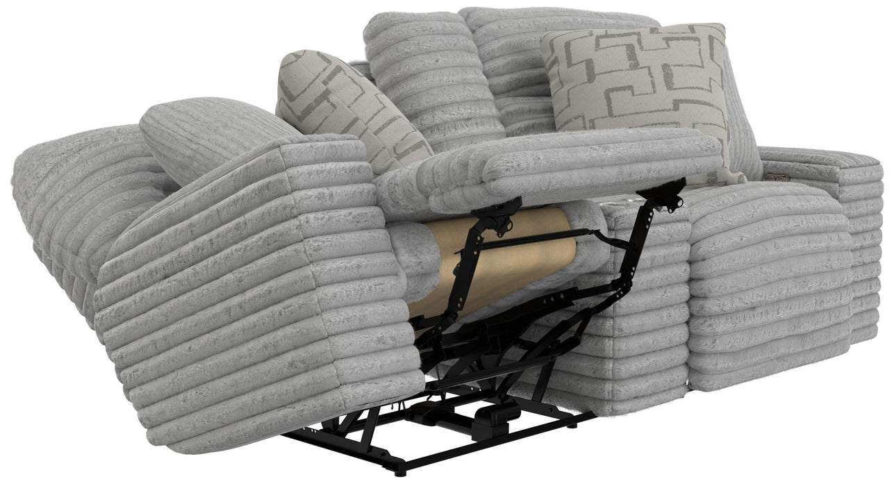 Lynx - Power Reclining Console Loveseat With Zero Gravity – Reclining Loveseats by Catnapper at Furniture Wholesale Plus , Nashville furniture store