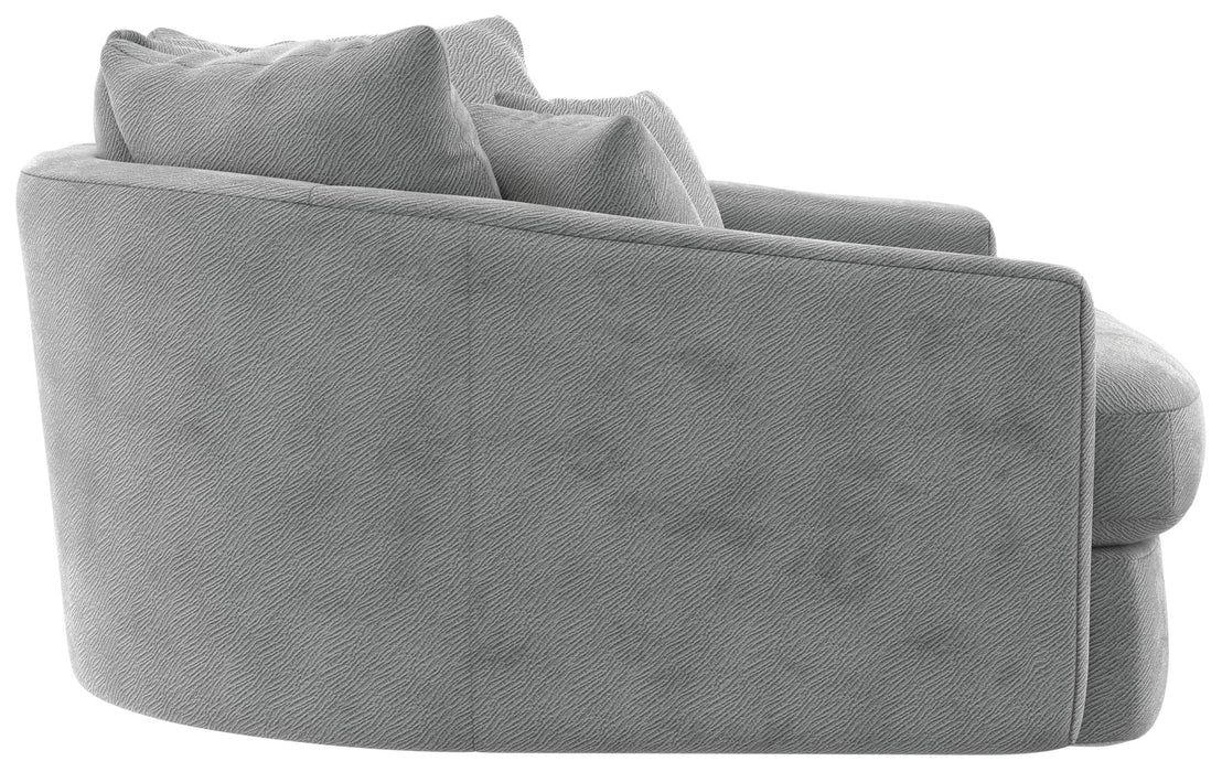 Matty - Round Accent Cuddle Chaise – Chaises by Jackson at Furniture Wholesale Plus , Nashville furniture store