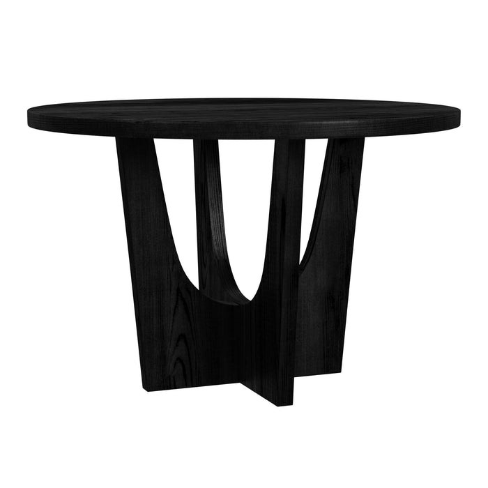 Oregon - Round Table With Wood Top – Counter Tables by Elements International at Furniture Wholesale Plus , Nashville furniture store