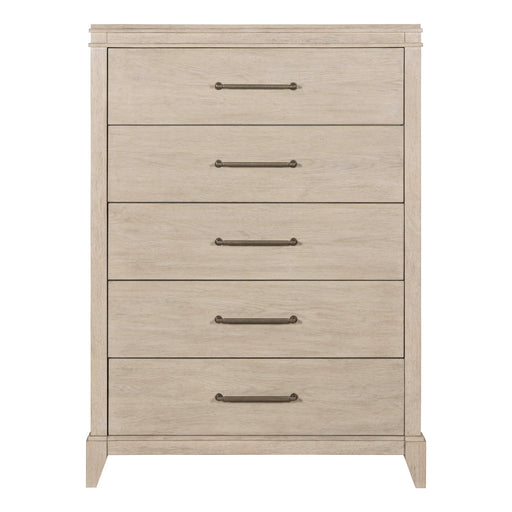 New Haven - 5 Drawer Chest - Sanctuary White – Accent Chests by Liberty Furniture at Furniture Wholesale Plus , Nashville furniture store