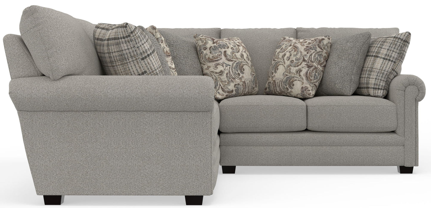 Livingston - Sectional With Comfort Coil Seating And Accent Pillows Included – Stationary Sectionals by Jackson at Furniture Wholesale Plus , Nashville furniture store