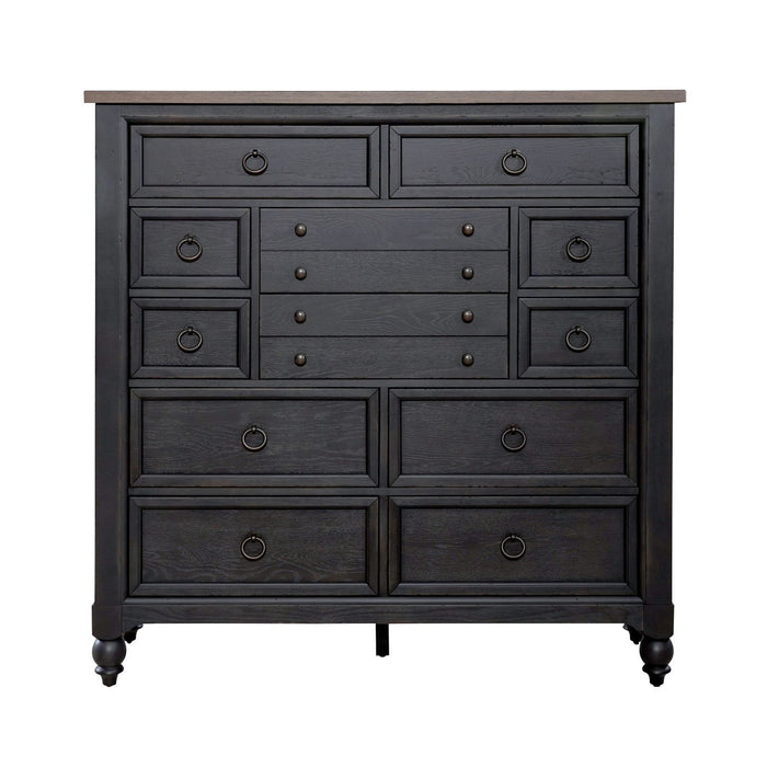 Americana Farmhouse - 12 Drawer Chesser – Dressers by Liberty Furniture at Furniture Wholesale Plus , Nashville furniture store