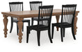 Greddinton - Dining Table Set – 7 Piece Dining Room Sets by Signature Design by Ashley® at Furniture Wholesale Plus , Nashville furniture store