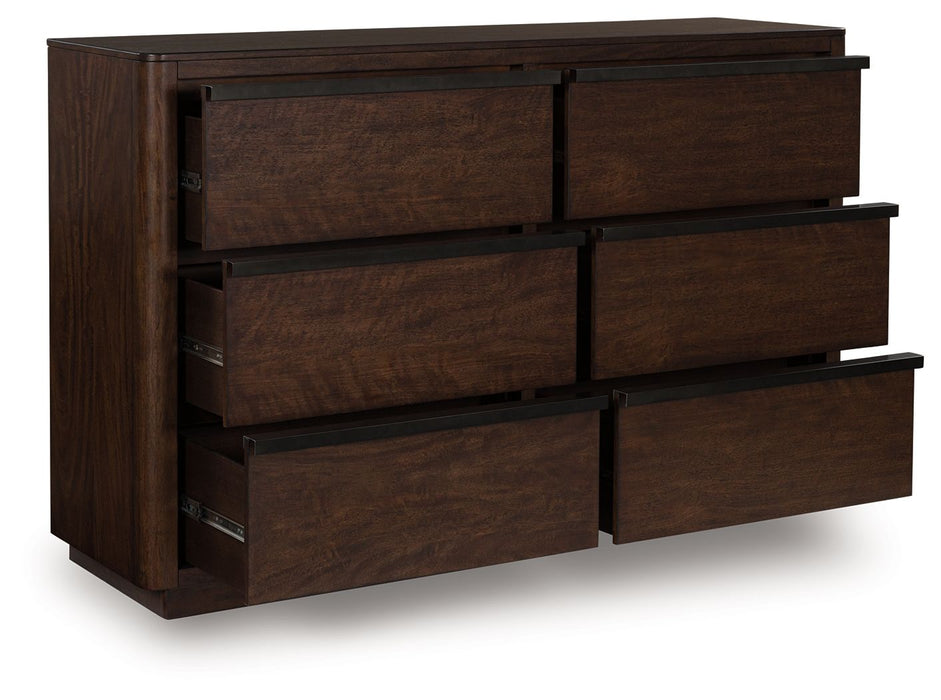 Dilenno - Dresser - Dark Brown – Dressers by Signature Design by Ashley® at Furniture Wholesale Plus , Nashville furniture store