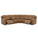 Callihan - 6 Piece Sectional - York Butternut – Reclining Sectionals by Liberty Furniture at Furniture Wholesale Plus , Nashville furniture store