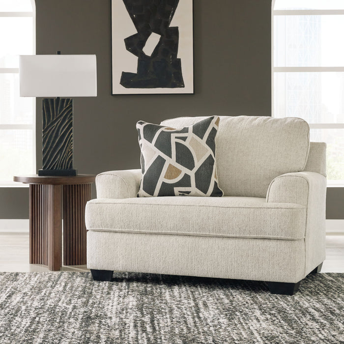 Heartcort - Living Room Set – Stationary Chair & Ottoman by Benchcraft® at Furniture Wholesale Plus , Nashville furniture store