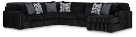 Midnight-Madness - 6 Piece Sectional – Stationary Sectionals by Signature Design by Ashley® at Furniture Wholesale Plus , Nashville furniture store