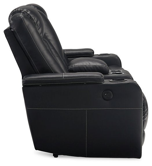 Center Point Reclining Loveseat with Console - Premium Loveseat from Ashley Furniture - Just $978.98! Shop now at Furniture Wholesale Plus  We are the best furniture store in Nashville, Hendersonville, Goodlettsville, Madison, Antioch, Mount Juliet, Lebanon, Gallatin, Springfield, Murfreesboro, Franklin, Brentwood
