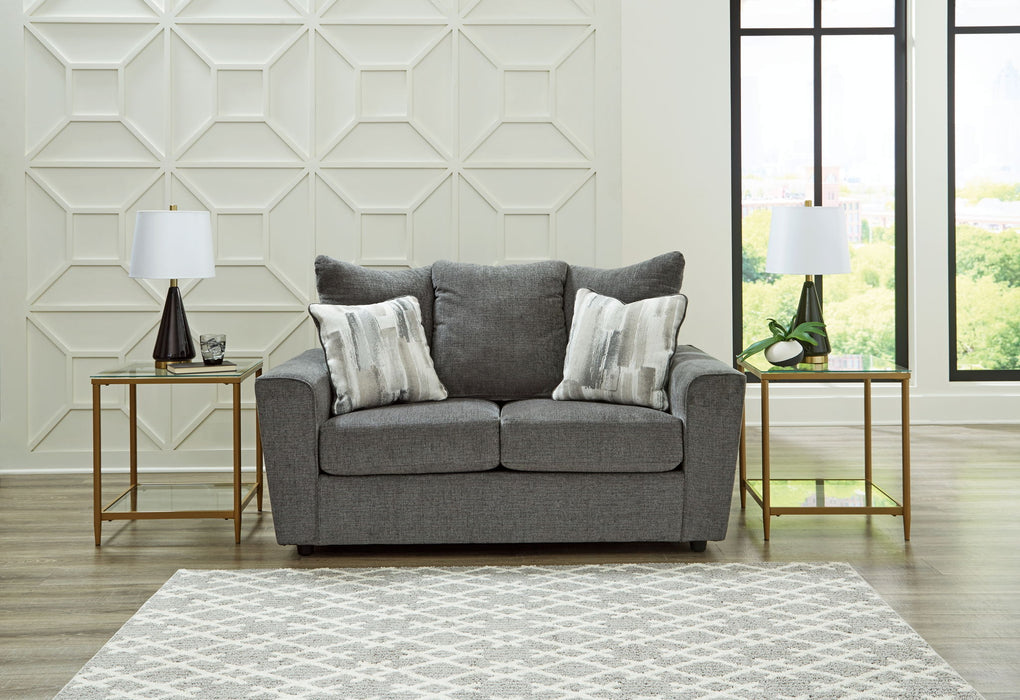 Stairatt - Living Room Set – Stationary Chair & Ottoman by Signature Design by Ashley® at Furniture Wholesale Plus , Nashville furniture store