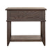 Mill Creek - Drawer End Table - Peppercorn – End Tables by Liberty Furniture at Furniture Wholesale Plus , Nashville furniture store
