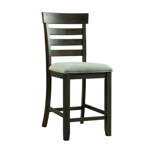 Colorado - Counter Side Chair With Cushion Seat (Set of 2) - Charcoal – Chair Sets by Elements International at Furniture Wholesale Plus , Nashville furniture store