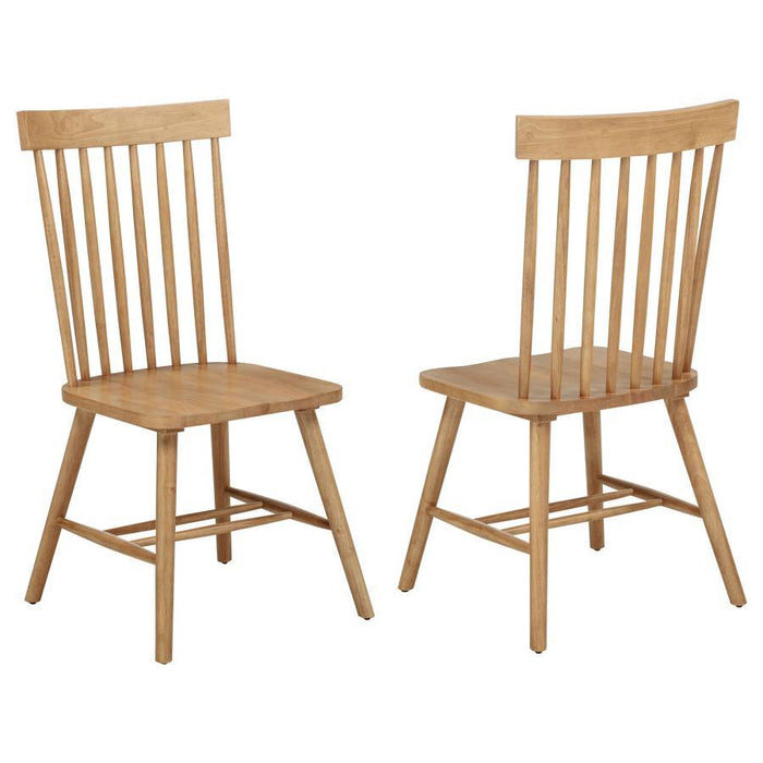 Andrews - Windsor Spindle Back Dining Side Chair (Set of 2) – Chair Sets by Coaster Fine Furniture at Furniture Wholesale Plus , Nashville furniture store
