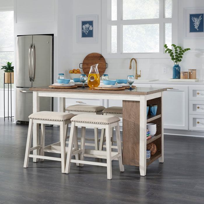 Brook Creek - Counter Set – 3 Piece Dining Room Sets by Liberty Furniture at Furniture Wholesale Plus , Nashville furniture store