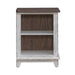 River Place - Right Pier Base - Riverstone White & Tobacco – Piers by Liberty Furniture at Furniture Wholesale Plus , Nashville furniture store