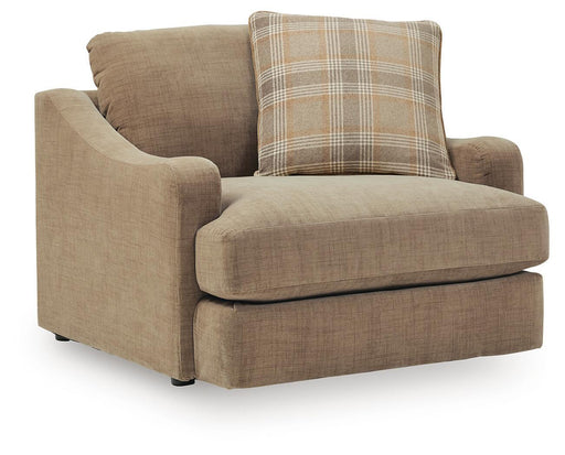 ChloeeAnne - Chair And A Half - Honey – Arm Chairs by Benchcraft® at Furniture Wholesale Plus , Nashville furniture store