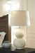 Saffi - Cream - Ceramic Table Lamp - Premium Table Lamps from Signature Design by Ashley® - Just $138! Shop now at Furniture Wholesale Plus  We are the best furniture store in Nashville, Hendersonville, Goodlettsville, Madison, Antioch, Mount Juliet, Lebanon, Gallatin, Springfield, Murfreesboro, Franklin, Brentwood