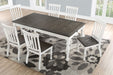 Joanna - Dining Table - Two Tone – Dining Tables by Steve Silver Furniture at Furniture Wholesale Plus , Nashville furniture store