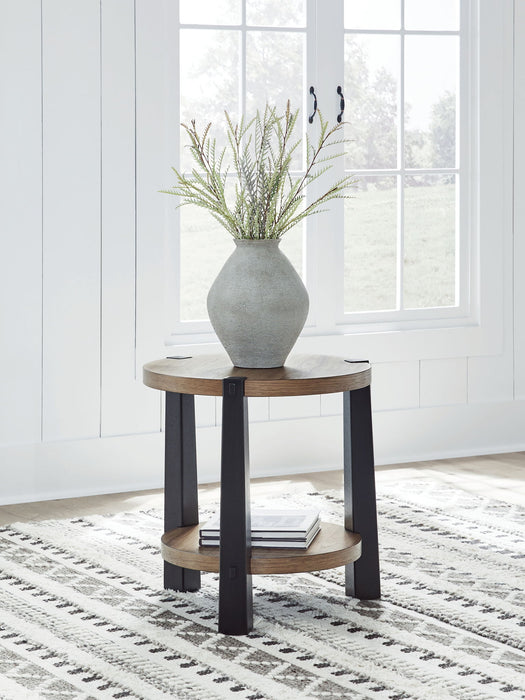 Ridgester - Round Table – End Tables by Signature Design by Ashley® at Furniture Wholesale Plus , Nashville furniture store
