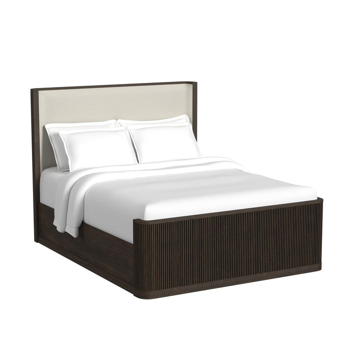Sylvie - Bedroom Set With Upholstered Bed – 3 Piece Bedroom Sets by Elements International at Furniture Wholesale Plus , Nashville furniture store