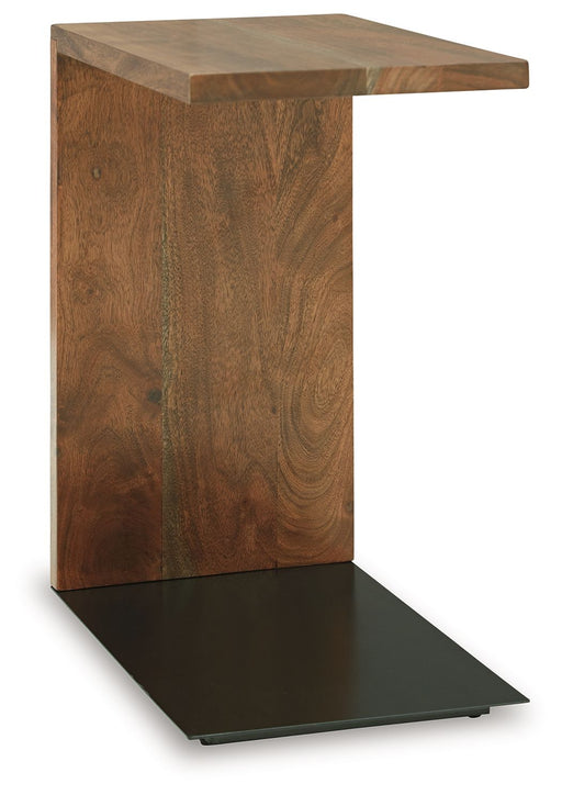Wimshaw - Accent Table - Brown / Black – Accent Tables by Signature Design by Ashley® at Furniture Wholesale Plus , Nashville furniture store