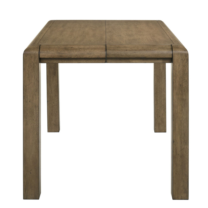 Cockrell - Counter Height Table ( With 18"Leaf) - Light Brown – Counter Tables by Crown Mark at Furniture Wholesale Plus , Nashville furniture store