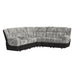 Santorini - 6 Piece Motion Sectional Set – Reclining Sectionals by Elements International at Furniture Wholesale Plus , Nashville furniture store
