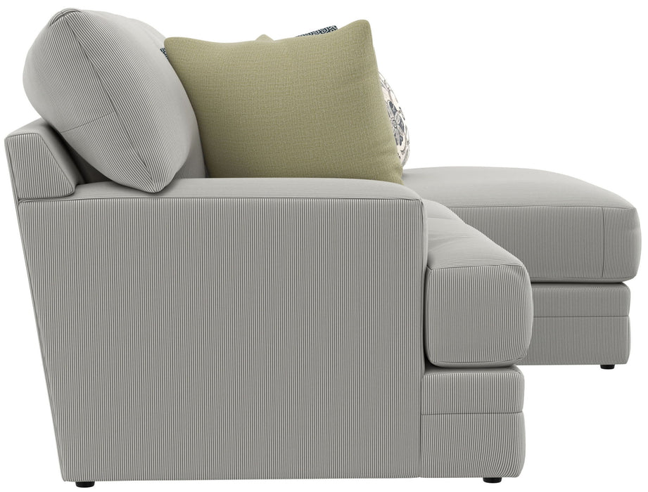 Stockbridge - Sectional With Comfort Coil Seating And 9 Accent Pillows Included – Stationary Sectionals by Jackson at Furniture Wholesale Plus , Nashville furniture store