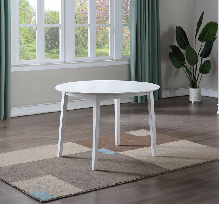 Naples - Drop Leaf Dining Table - White - Premium Dining Tables with Extensions from Steve Silver Furniture - Just $239! Shop now at Furniture Wholesale Plus  We are the best furniture store in Nashville, Hendersonville, Goodlettsville, Madison, Antioch, Mount Juliet, Lebanon, Gallatin, Springfield, Murfreesboro, Franklin, Brentwood