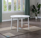 Naples - Drop Leaf Dining Table - White - Premium Dining Tables with Extensions from Steve Silver Furniture - Just $239! Shop now at Furniture Wholesale Plus  We are the best furniture store in Nashville, Hendersonville, Goodlettsville, Madison, Antioch, Mount Juliet, Lebanon, Gallatin, Springfield, Murfreesboro, Franklin, Brentwood
