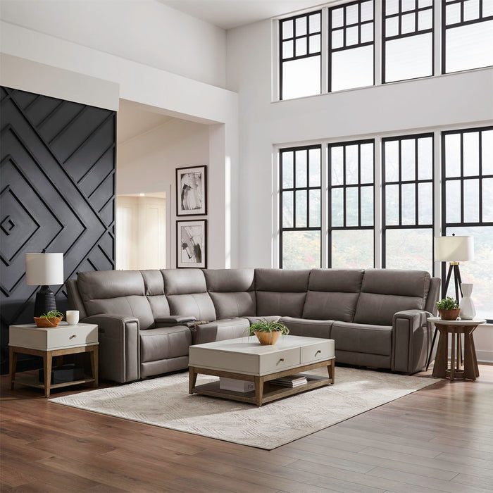 Camden - 6 Piece Sectional – Reclining Sectionals by Liberty Furniture at Furniture Wholesale Plus , Nashville furniture store