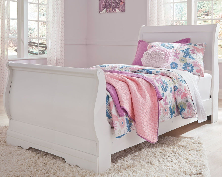 Anarasia - Sleigh Bed – Sleigh Beds by Signature Design by Ashley® at Furniture Wholesale Plus , Nashville furniture store