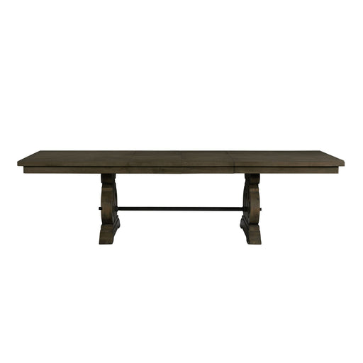 Stone - Dining Table – Dining Tables with Extensions by Elements International at Furniture Wholesale Plus , Nashville furniture store