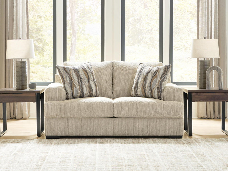 Lofwood - Loveseat – Stationary Loveseats by Signature Design by Ashley® at Furniture Wholesale Plus , Nashville furniture store