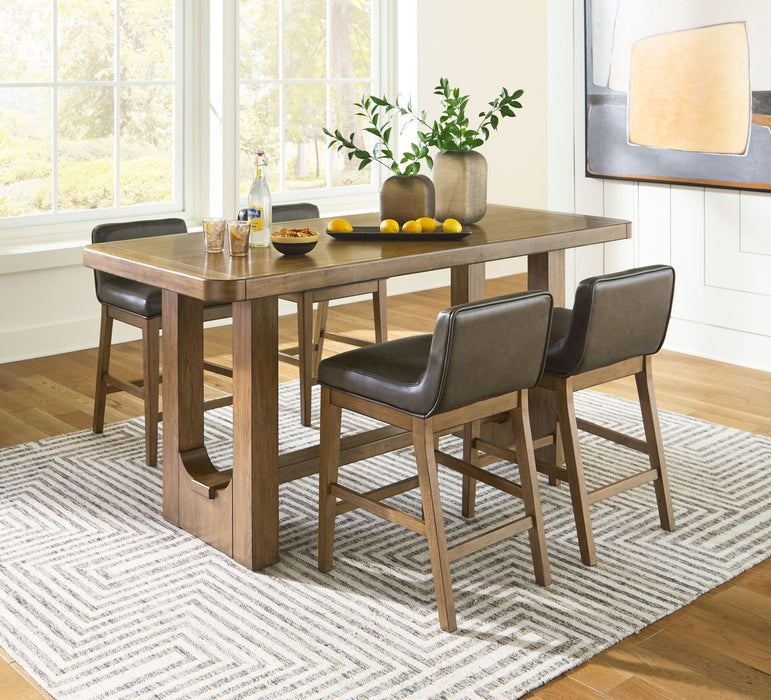 Cabalynn - Rectangular Dining Room Counter Table Set – 5 Piece Dining Room Sets by Signature Design by Ashley® at Furniture Wholesale Plus , Nashville furniture store