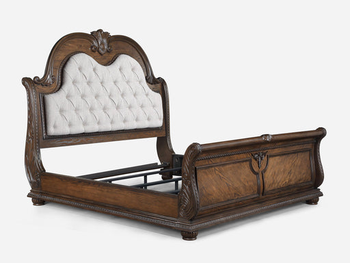 Stanley - Sleigh Bed – Sleigh Beds by Crown Mark at Furniture Wholesale Plus , Nashville furniture store