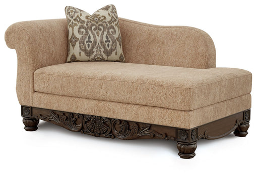 Chelsworth - Golden - RAF Corner Chaise - Premium Chaises from Signature Design by Ashley® - Just $928! Shop now at Furniture Wholesale Plus  We are the best furniture store in Nashville, Hendersonville, Goodlettsville, Madison, Antioch, Mount Juliet, Lebanon, Gallatin, Springfield, Murfreesboro, Franklin, Brentwood