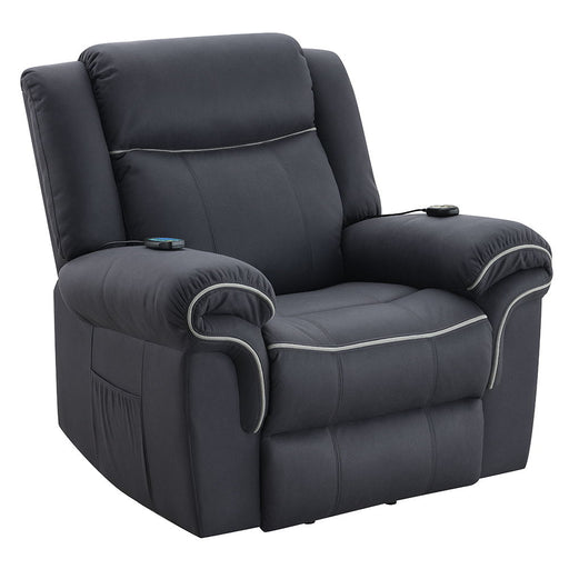 Domana - Power Recliner With Lift & Heating & Massage - Dark Blue Fabric - Premium Lift Chairs from ACME - Just $1039! Shop now at Furniture Wholesale Plus  We are the best furniture store in Nashville, Hendersonville, Goodlettsville, Madison, Antioch, Mount Juliet, Lebanon, Gallatin, Springfield, Murfreesboro, Franklin, Brentwood