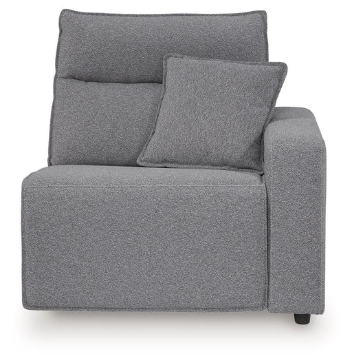 Modmax II - 8-Piece Power Reclining Sectional With LAF Press Back Power Chaise And Console - Salt And Pepper – Reclining Sectionals by Signature Design by Ashley® at Furniture Wholesale Plus , Nashville furniture store